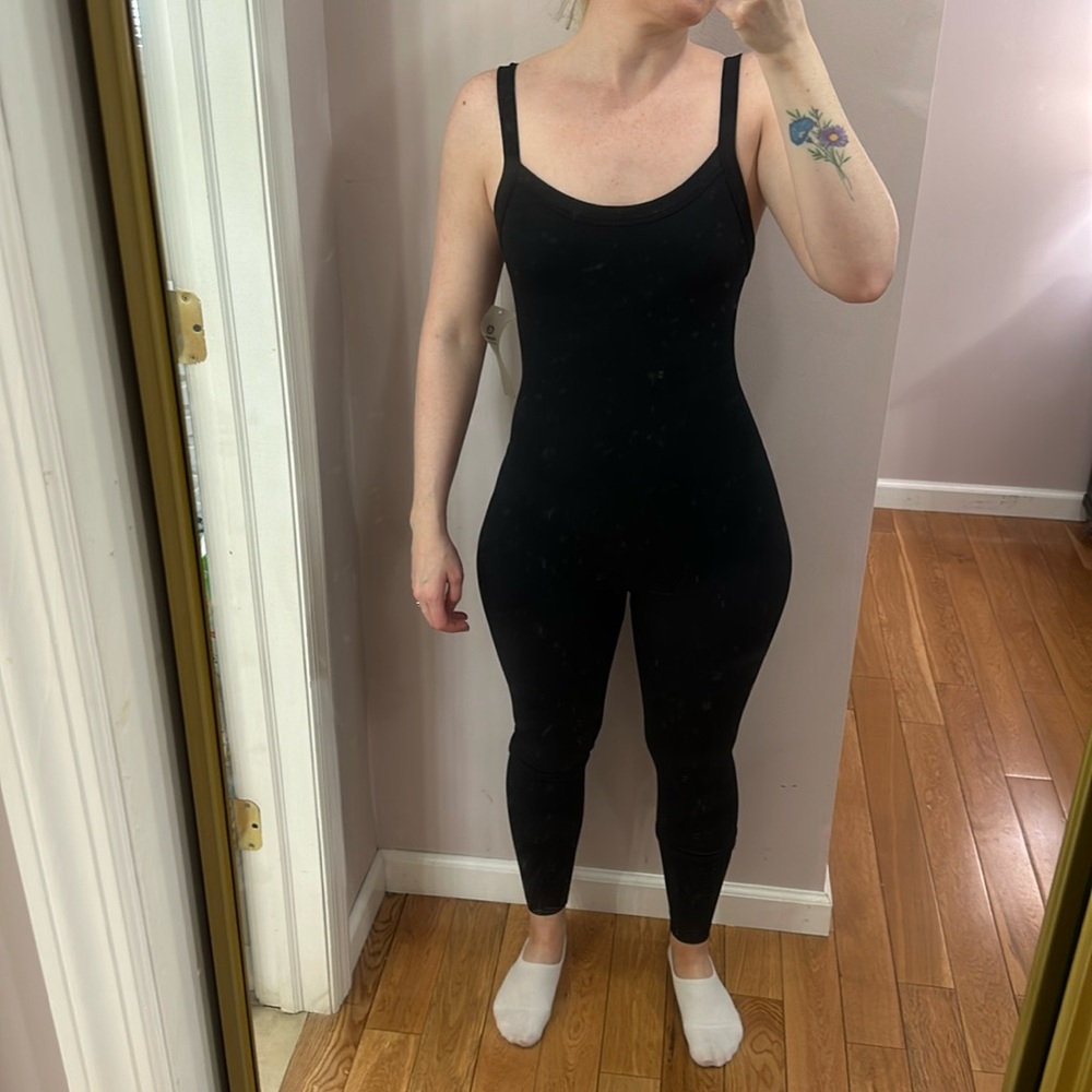 Black Stretchy Jumpsuit